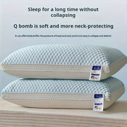 Sovuq loviya tofu yostiq qoʻllab-quvvatlash boʻyni va umurtqa uchun namlikni olib tashlovchi qulay yotoq yoki dam olish yostiqi