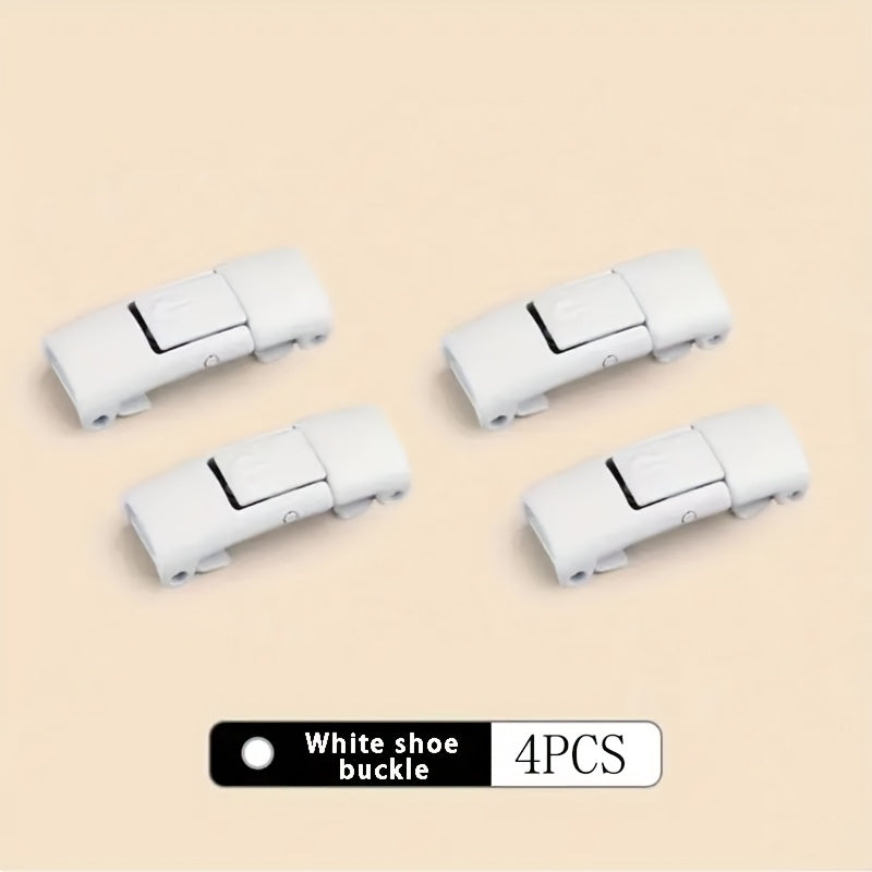 No-Tie Elastic Shoelaces 8mm Flat Secure Press Lock for Sneakers and Casual Shoes