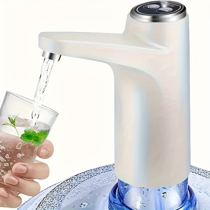 Rechargeable Electric Water Pump for 5.68-18.93L Jugs USB Portable Drinking Water Dispenser
