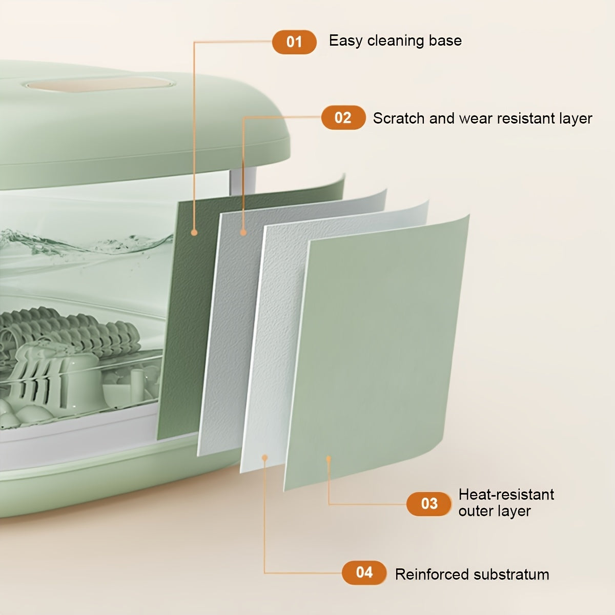 Portable Electric Foot Spa Bath with Heat Light Blue White Interior 220-240V