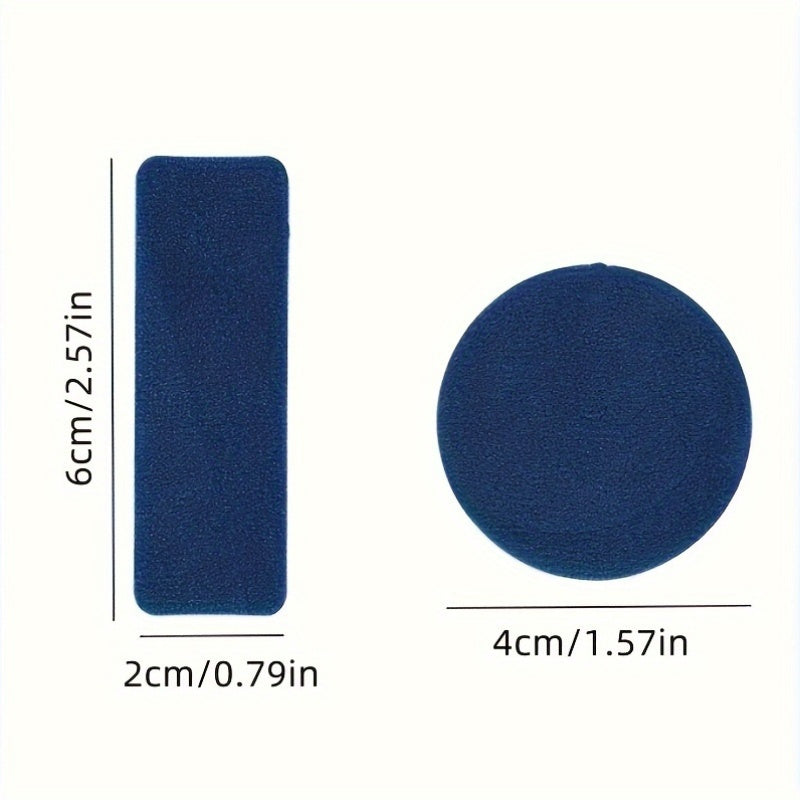 6-Pack Suede Shoe Repair Patches for Sneakers, Hole and Heel Repair