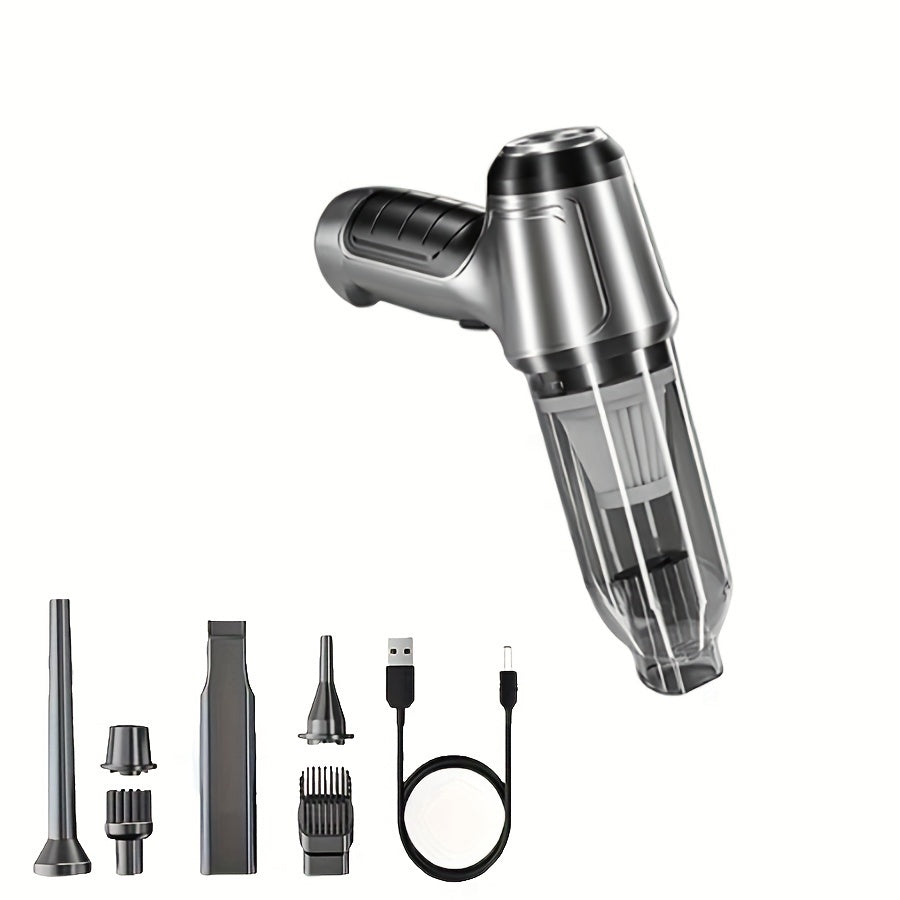 Aspiradora de mano portátil para coche inalámbrica mini 90000PA con fuerte succión