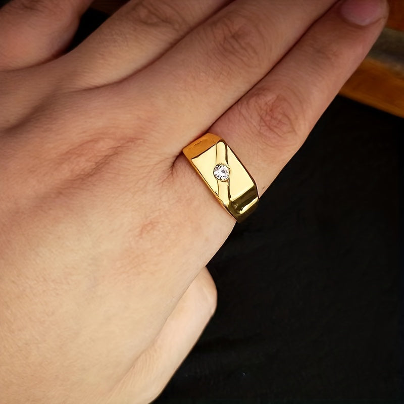 Set of 10 Women’s Alloy Rings with Rhinestone Inlay Jewelry Set for Parties and Weddings