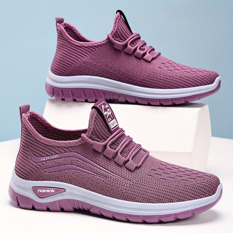 Women's Sports Shoes Breathable Lightweight Casual Athletic Pink Black Red White