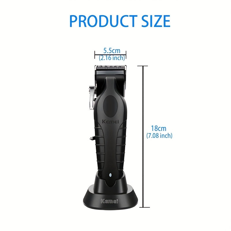 Electric Hair Clipper USB Rechargeable Cordless Trimmer Holder