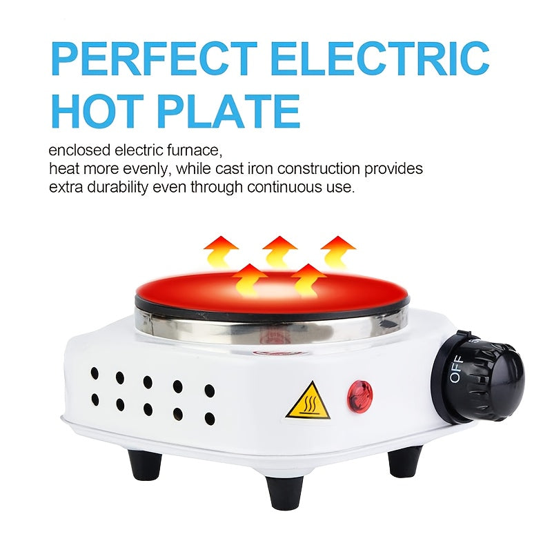 Portable Mini Electric Heating Trays 5-Gear Temp Control Compact Kitchen Crafts DIY