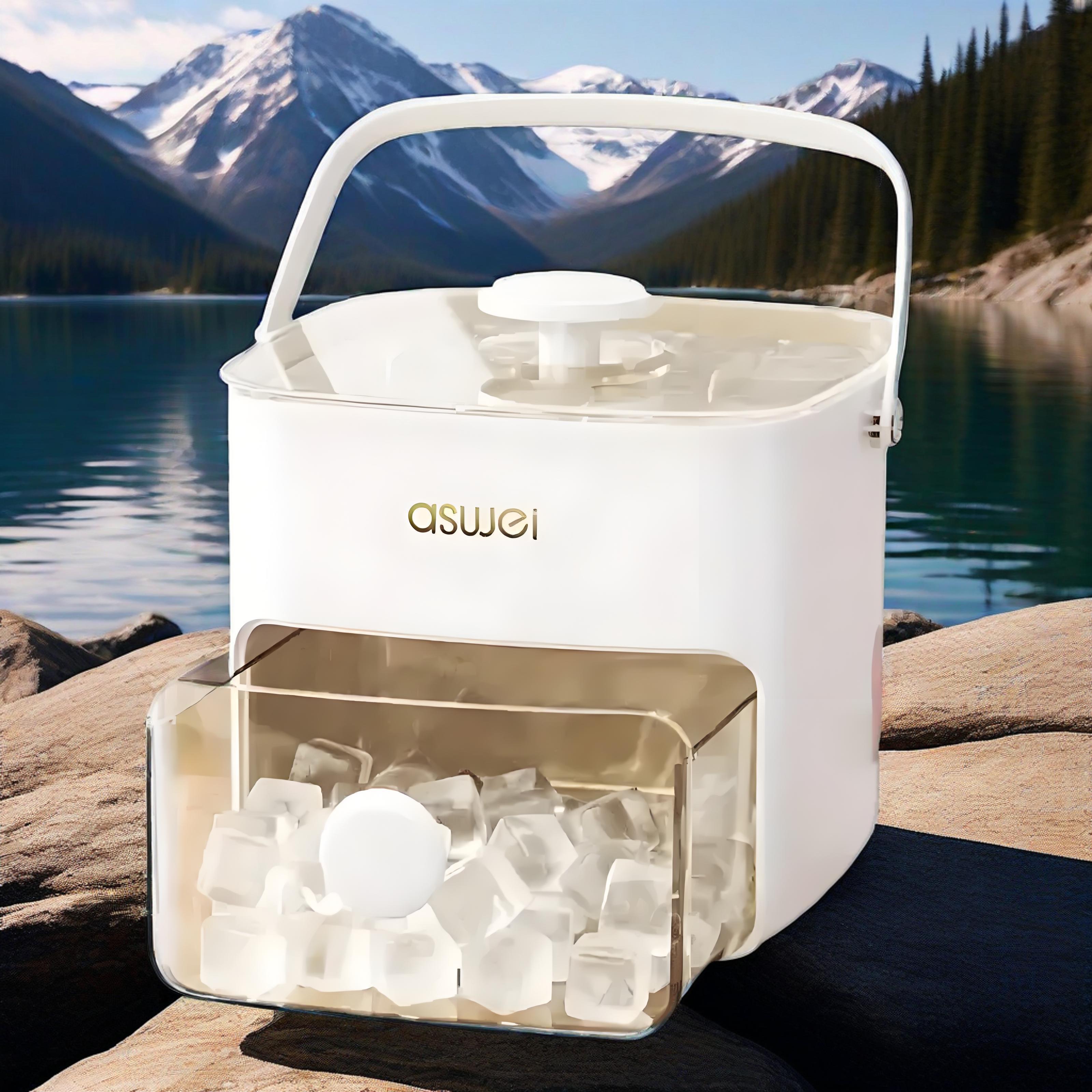 Portable Ice Maker Large Capacity for Home and Travel