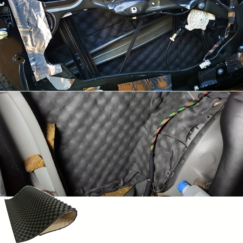 Car Soundproofing Mat Synthetic Rubber Insulation Heat Noise Reduction