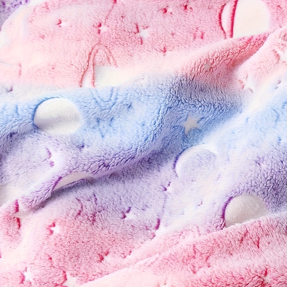 Manta de felpa suave para adultos, acogedora, ligera, 50x60 pulgadas