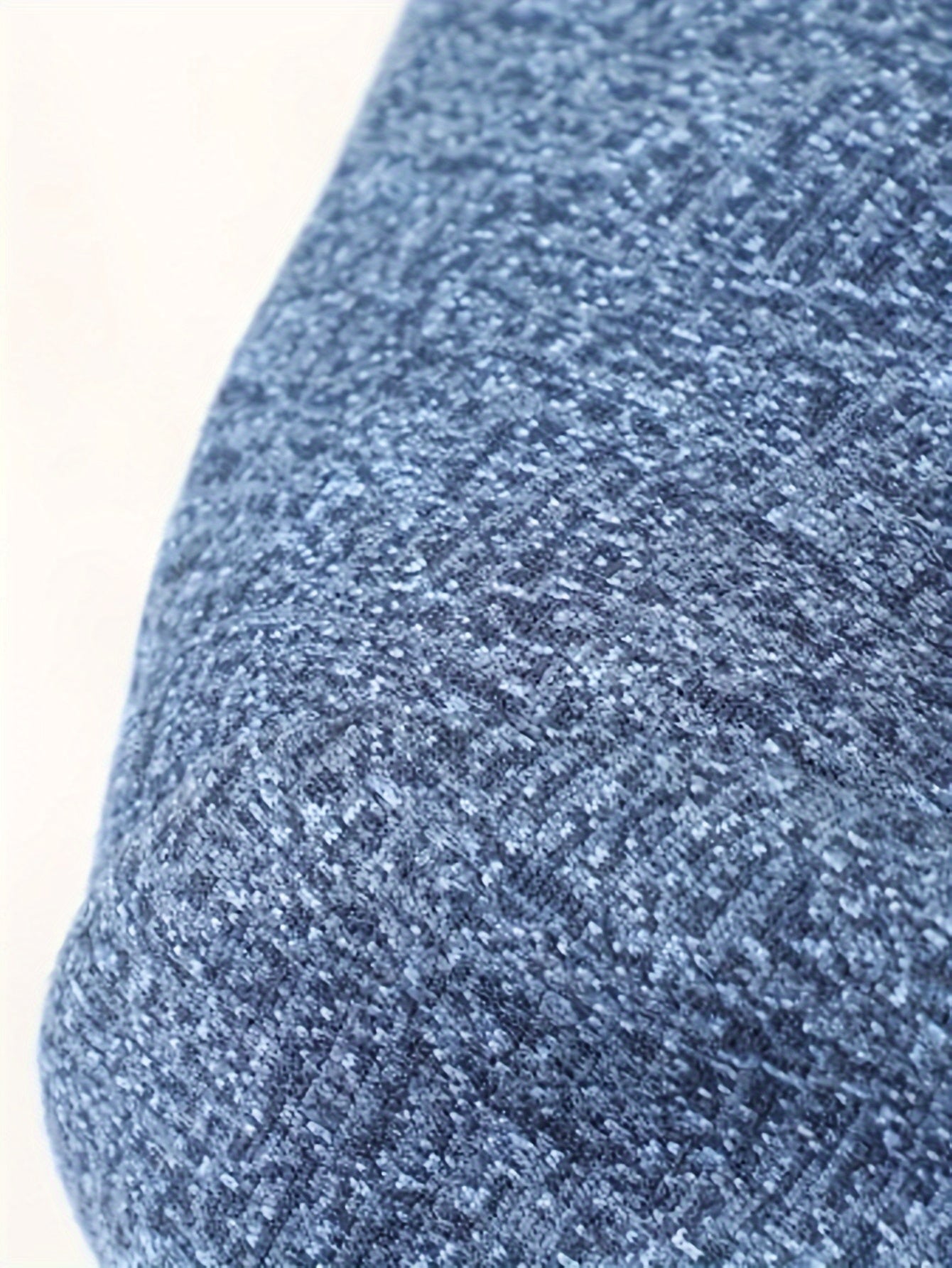 Blazer casual de negocios azul claro para hombre con cuello de solapa, mangas largas, bolsillos laterales, poliéster