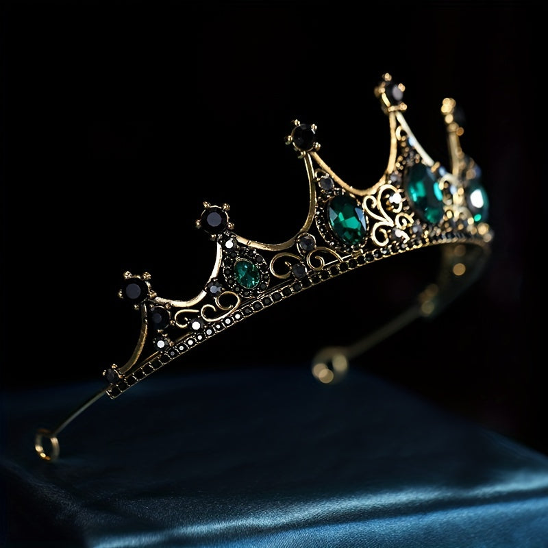 Crystal Rhinestone Tiara Crown Headband for Bride and Princess Wedding or Party Accessories