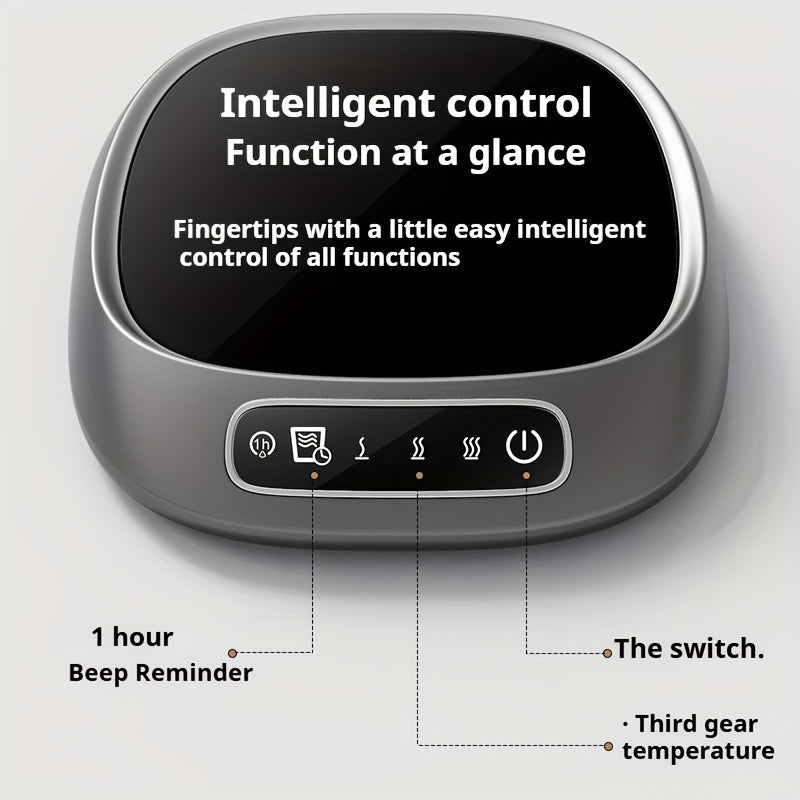 Electric Coffee Cup Warmer with Touch Control, USB Powered, Auto Shut-Off