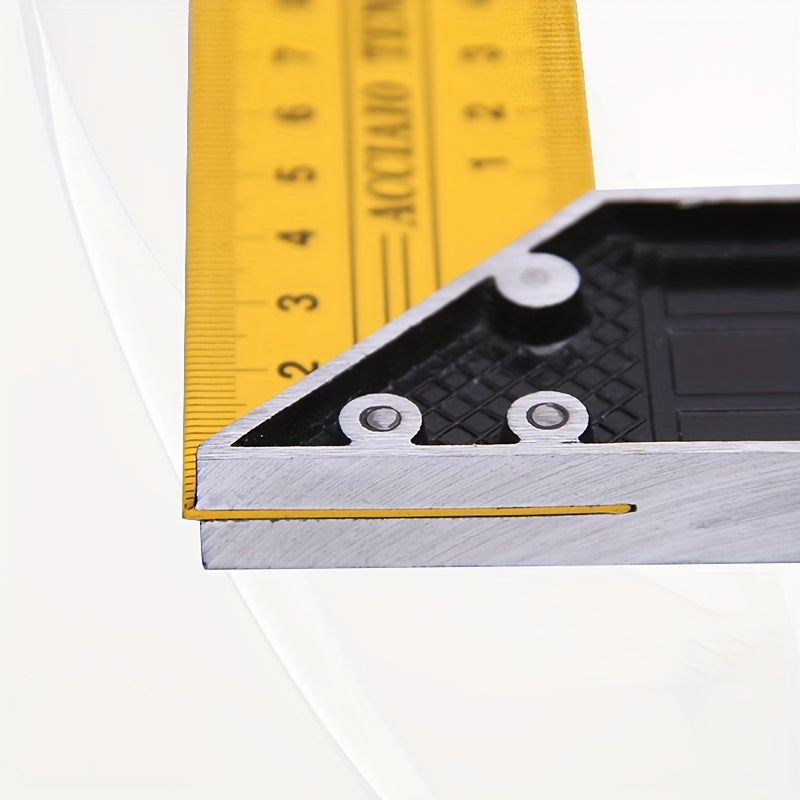 Metal Carpentry Squares L-Shaped Right Angle Ruler Steel Framing Tool