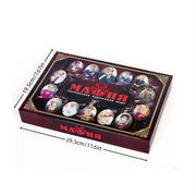 Mafia Card Game for Parties and Family Gatherings in Red and Gold Box
