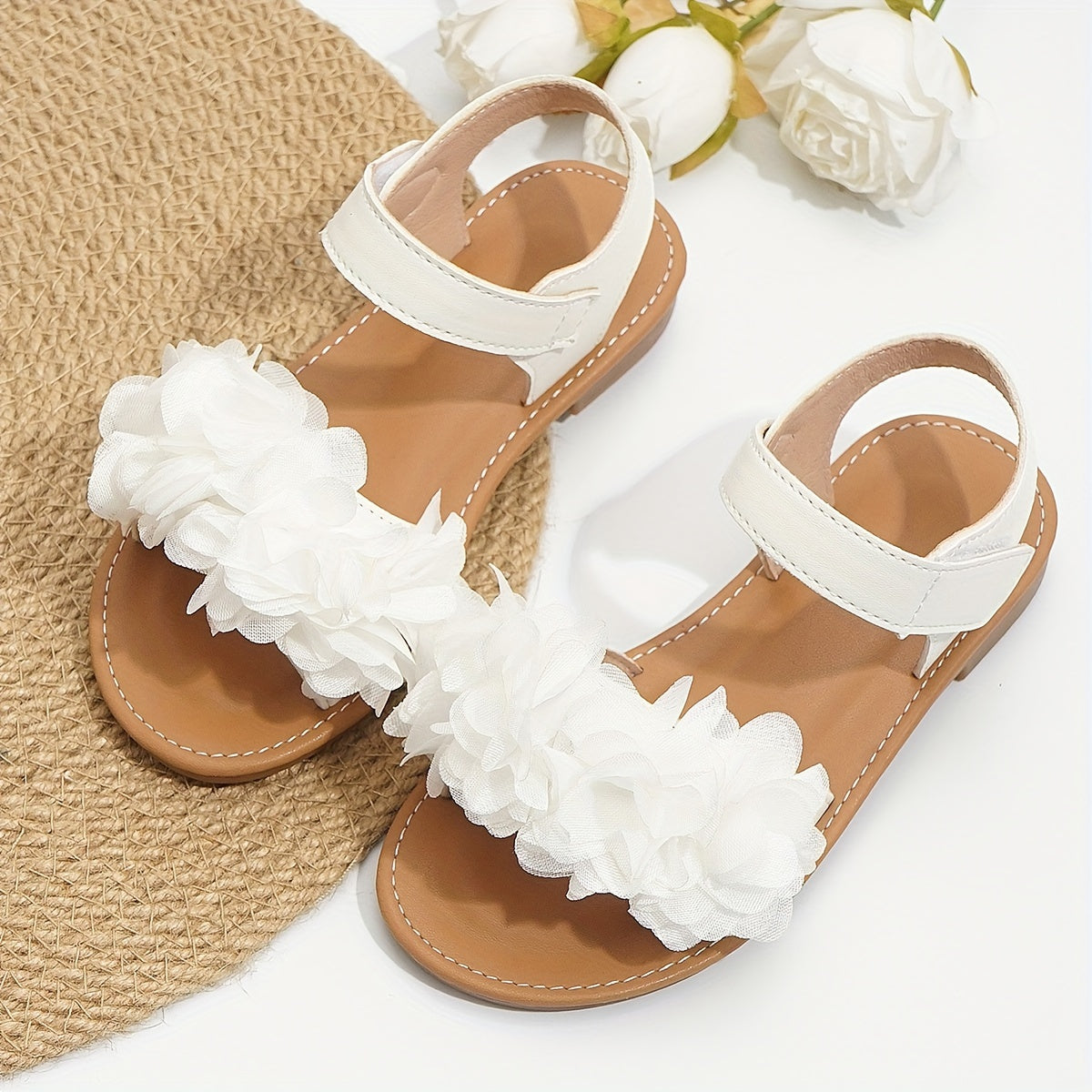 Children's Summer Princess Sandals for Girls 14 Under Lightweight Casual