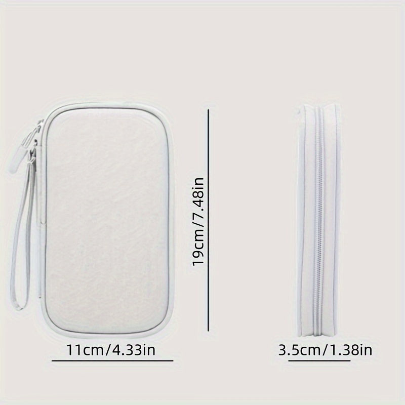 Durable Polyester Electronics Organizer for Cables Power Banks and Headphones
