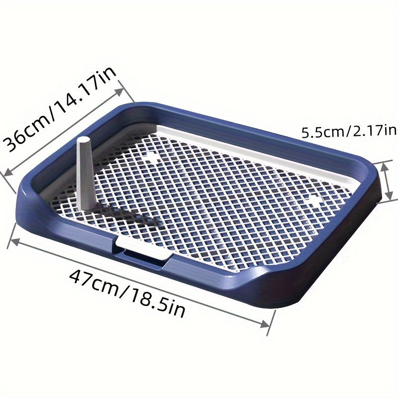 Inodoro para perros de razas pequeñas y medianas, a prueba de fugas, fácil de limpiar, material PC