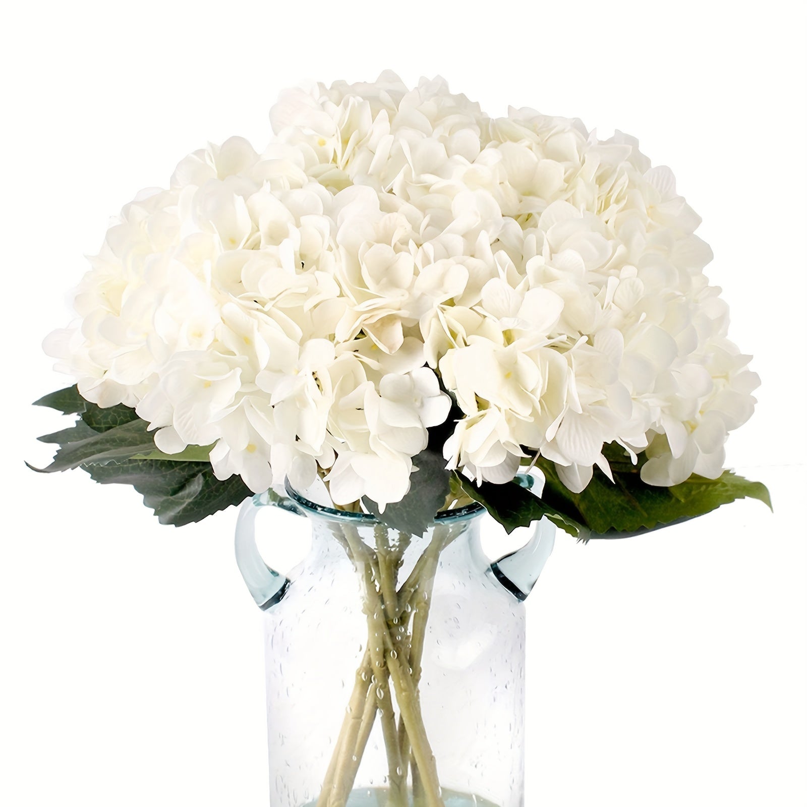 Six Realistic Silk Hydrangea Bouquets for Home Weddings and Parties