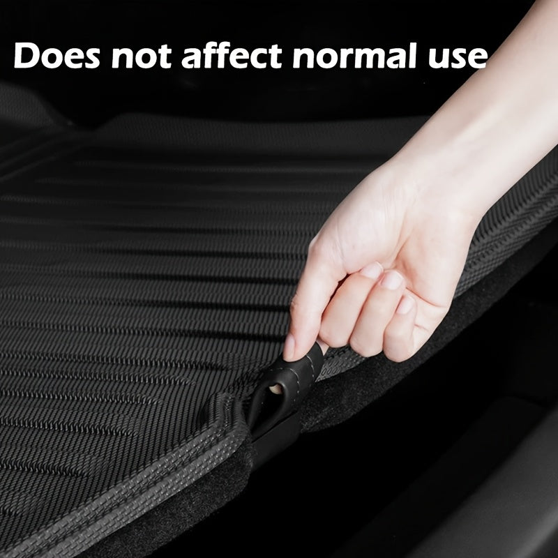 Rear Trunk Mat for Model Y 2025+ TPE All Weather Full Coverage Cargo Liner