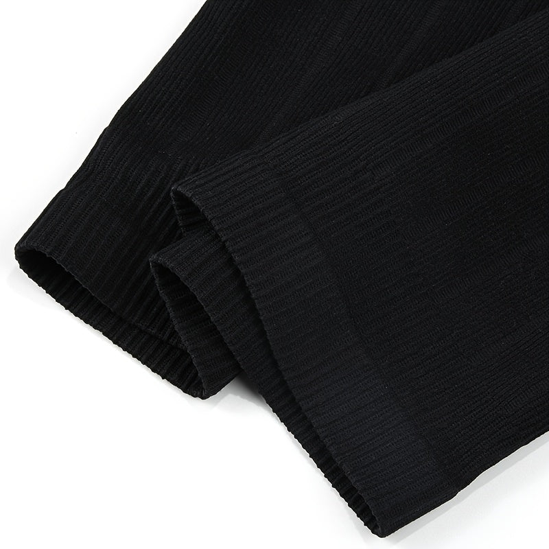 Women's Postpartum Belly Support Belt Breathable High Elasticity Tummy Control Black