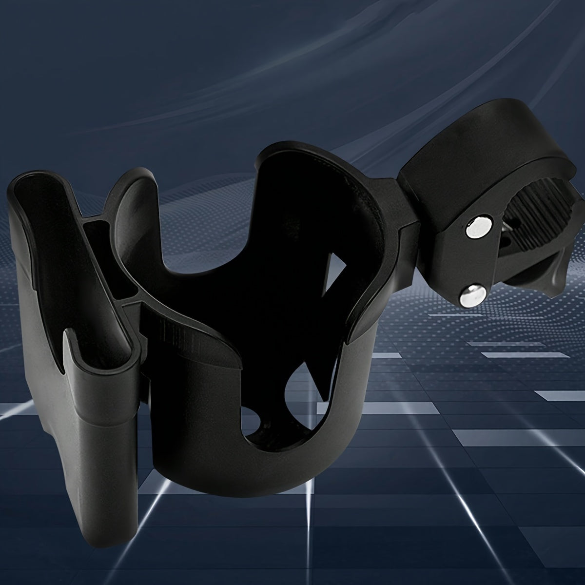 Combo de soporte para taza y teléfono para cochecito hecho de material PP duradero