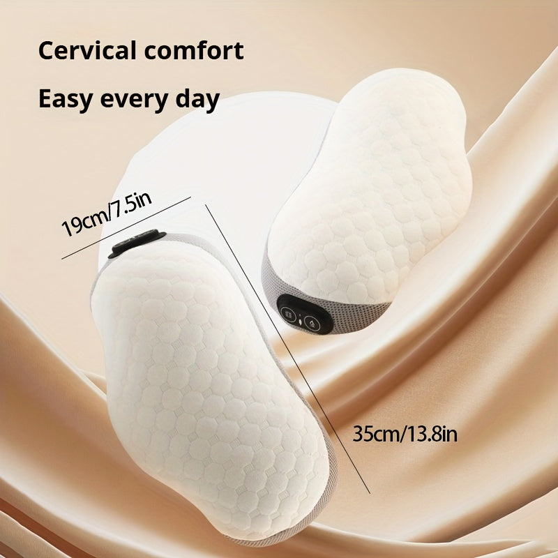 Ko'p funksiyali xotira ko'pik elektr massaj yostiqchasi, issiqlik bilan - bo'yin va belni yengillashtirish uchun USB quvvatlanadi
