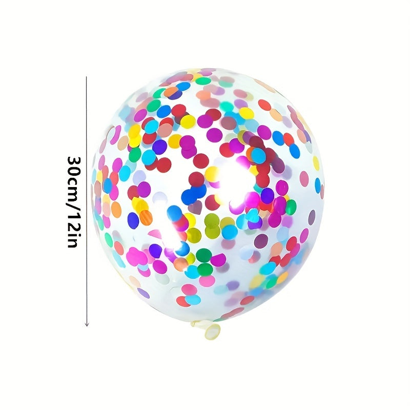 10 Colorful Glitter Party Balloons for Weddings and Celebrations