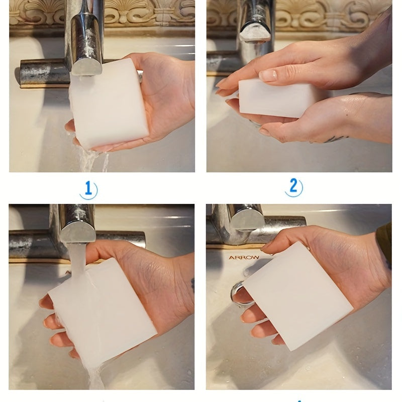 Ko‘p funksiyali tozalash gubkasi, oshxona, hammom va avtomobil uchun 50 yoki 100 ta paket