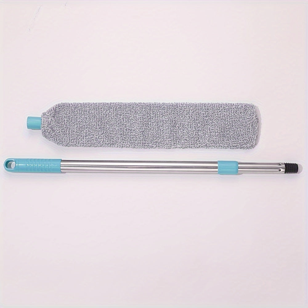 Extendable Dusting Brush with Long Handle for Furniture and Car Cleaning