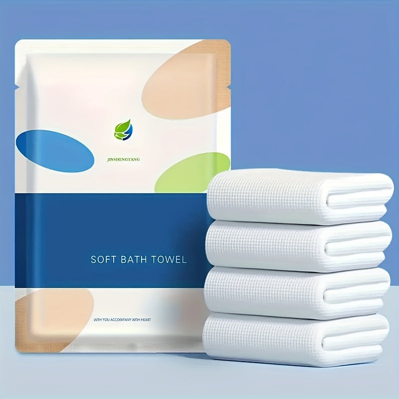 Extra Large Travel Towel 139.7x71.12 cm Cotton Absorbent Geometric Design for Beach Shower Camping