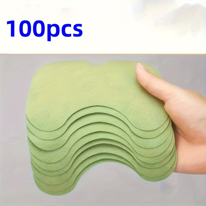 100 Pieces Heat Patches for Knees Back Neck Shoulders Joints Long-Term Use