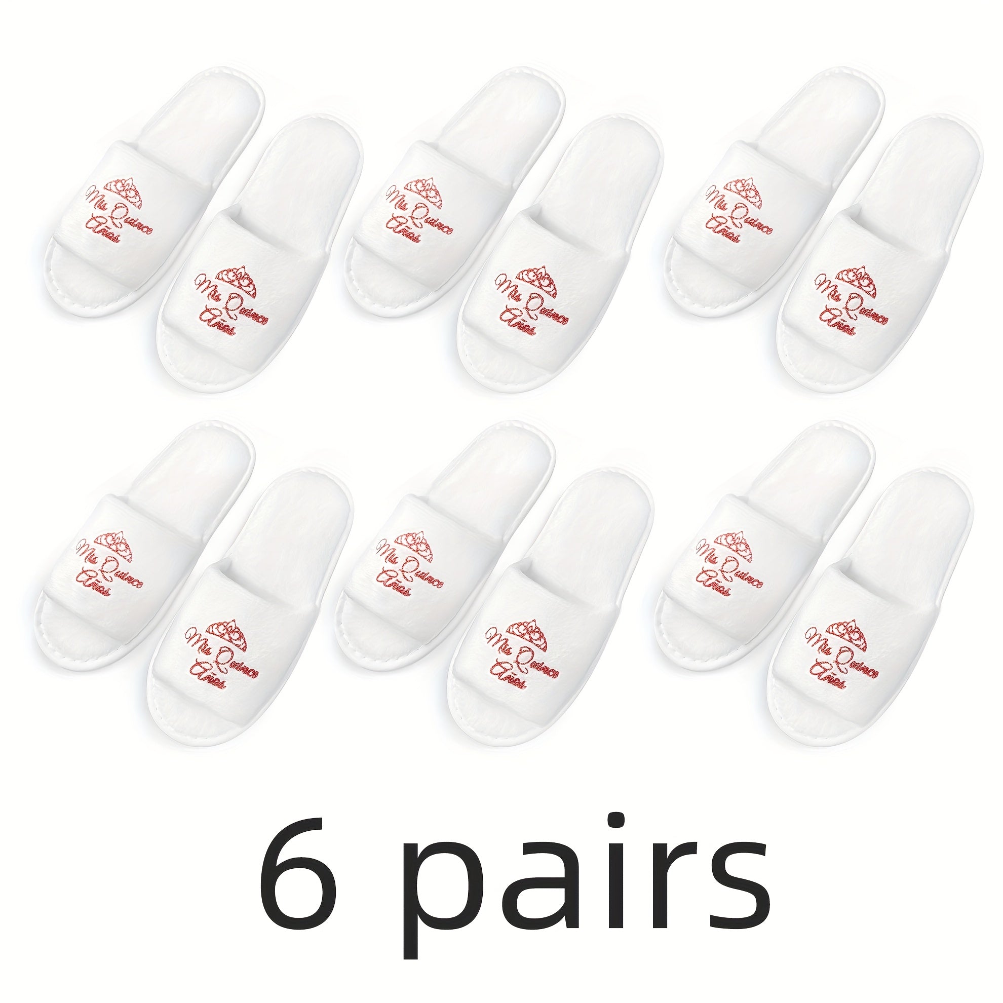 Girls 15th Birthday Glitter Gold Crown Script Slippers Soft EVA Flats