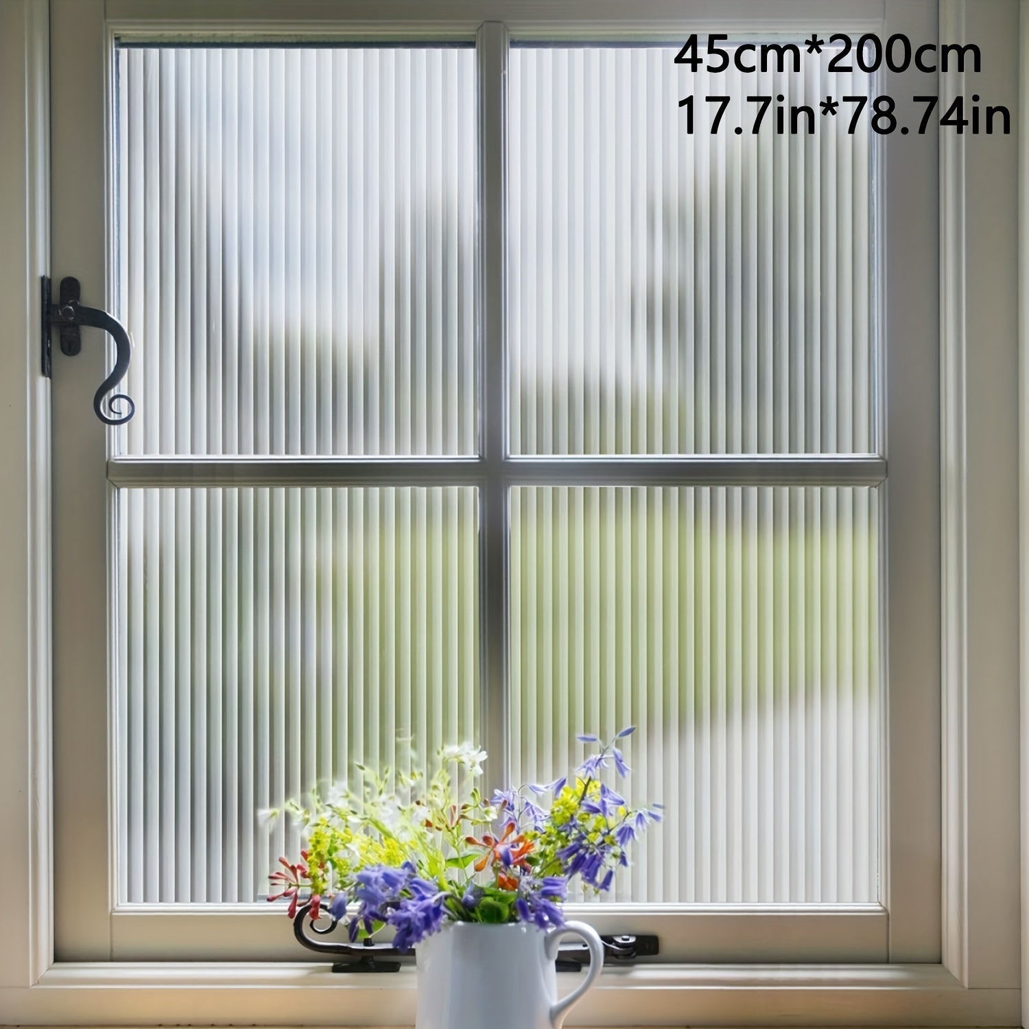 PVC Window Film 10mil Static Cling Glass Sticker for Bedroom Living Room Decor