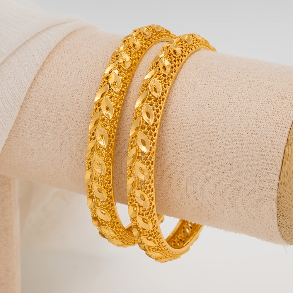 Set of 4 Women’s Fashion Bangles Alloy Jewelry for Weddings, Festivals, Everyday Wear