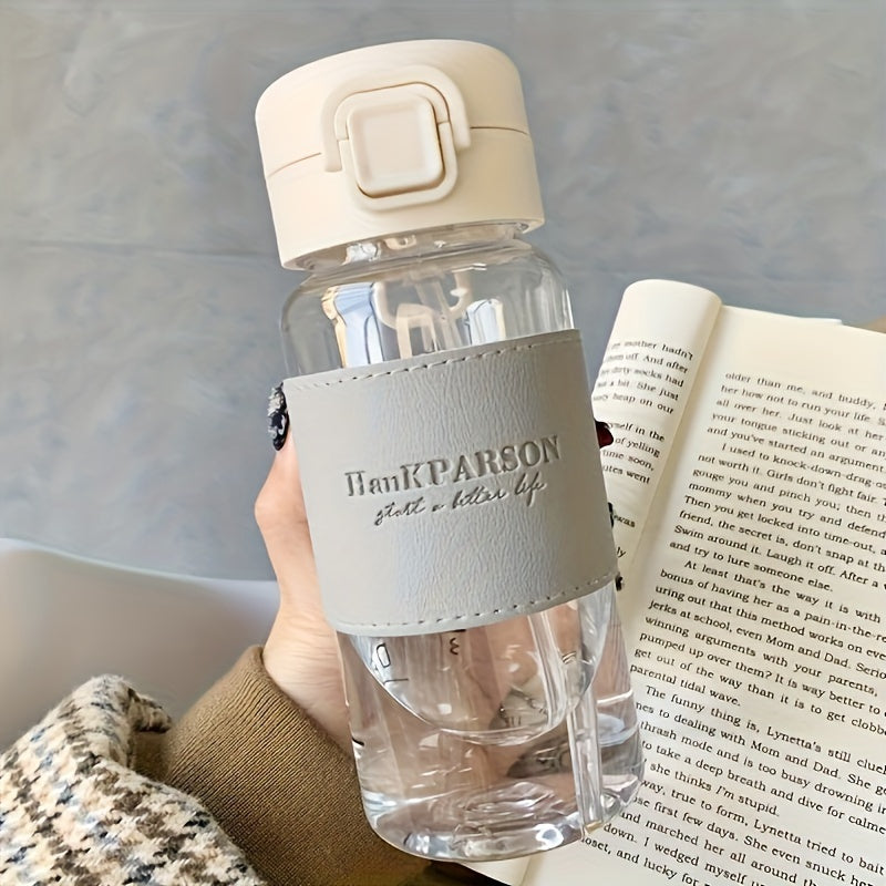 Insulated BPA-Free Plastic Water Bottle with Straw for Daily Use and Holidays