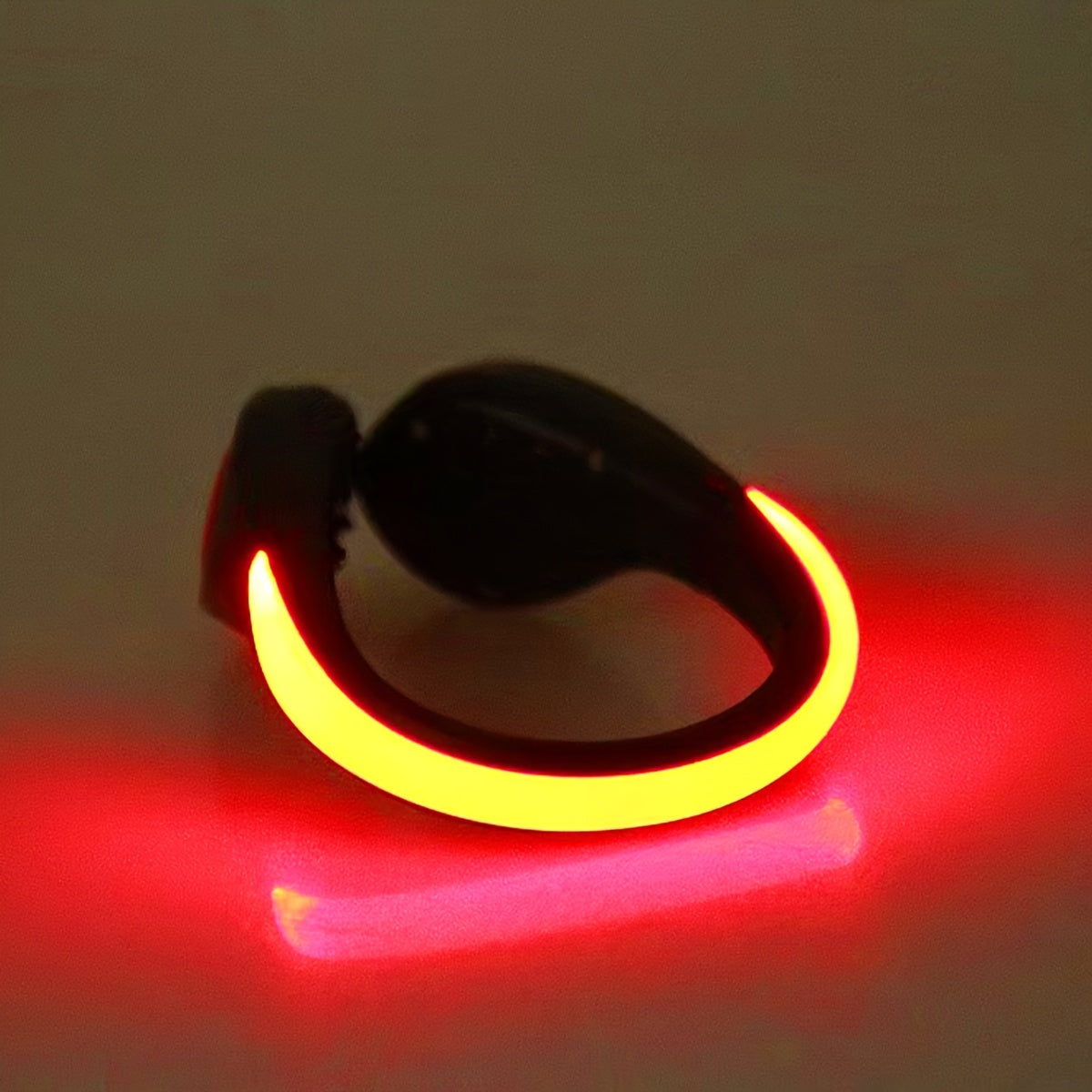 Unisex LED Shoe Light Clips Flashing Shoelaces for Night Running