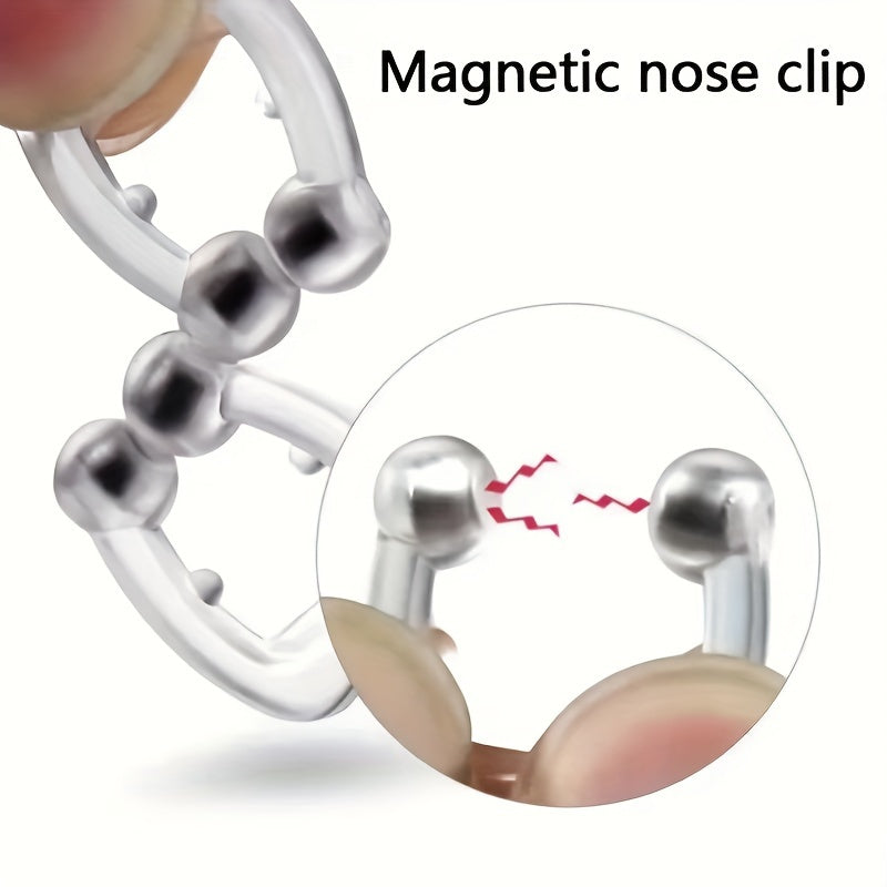 Magnetic Anti-Snoring Nose Clips Reusable Sleep Aid for Men and Women Pack of 2 or 4