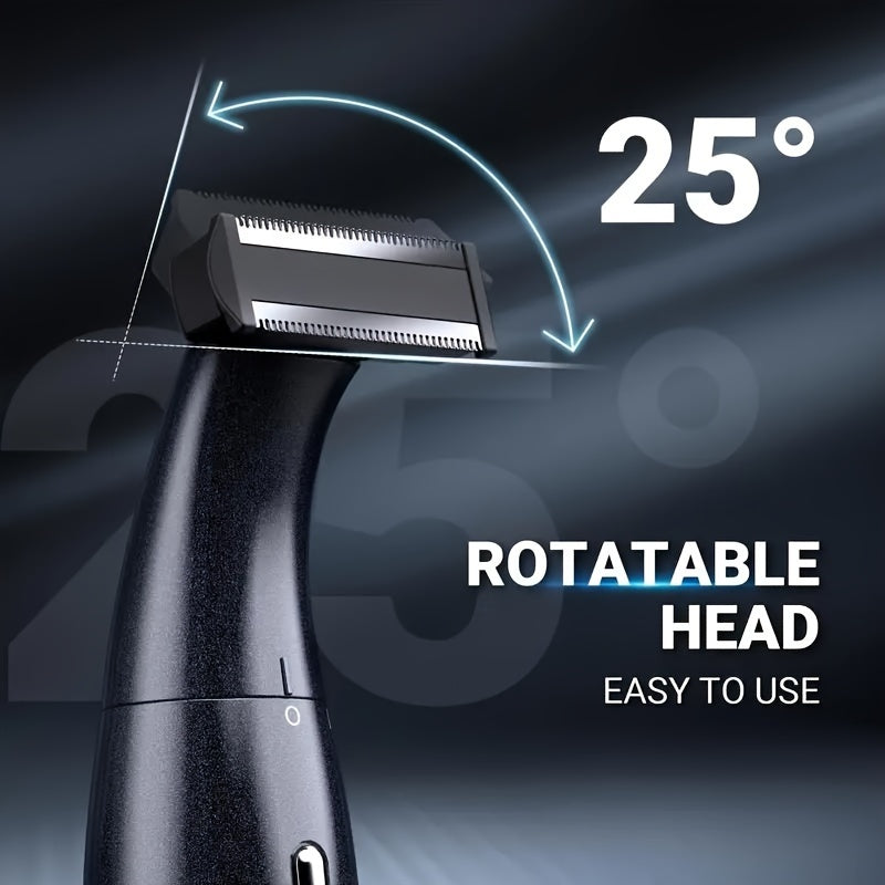 Men's Electric Beard Trimmer Kit for Face, Nose, Ear Hair Removal