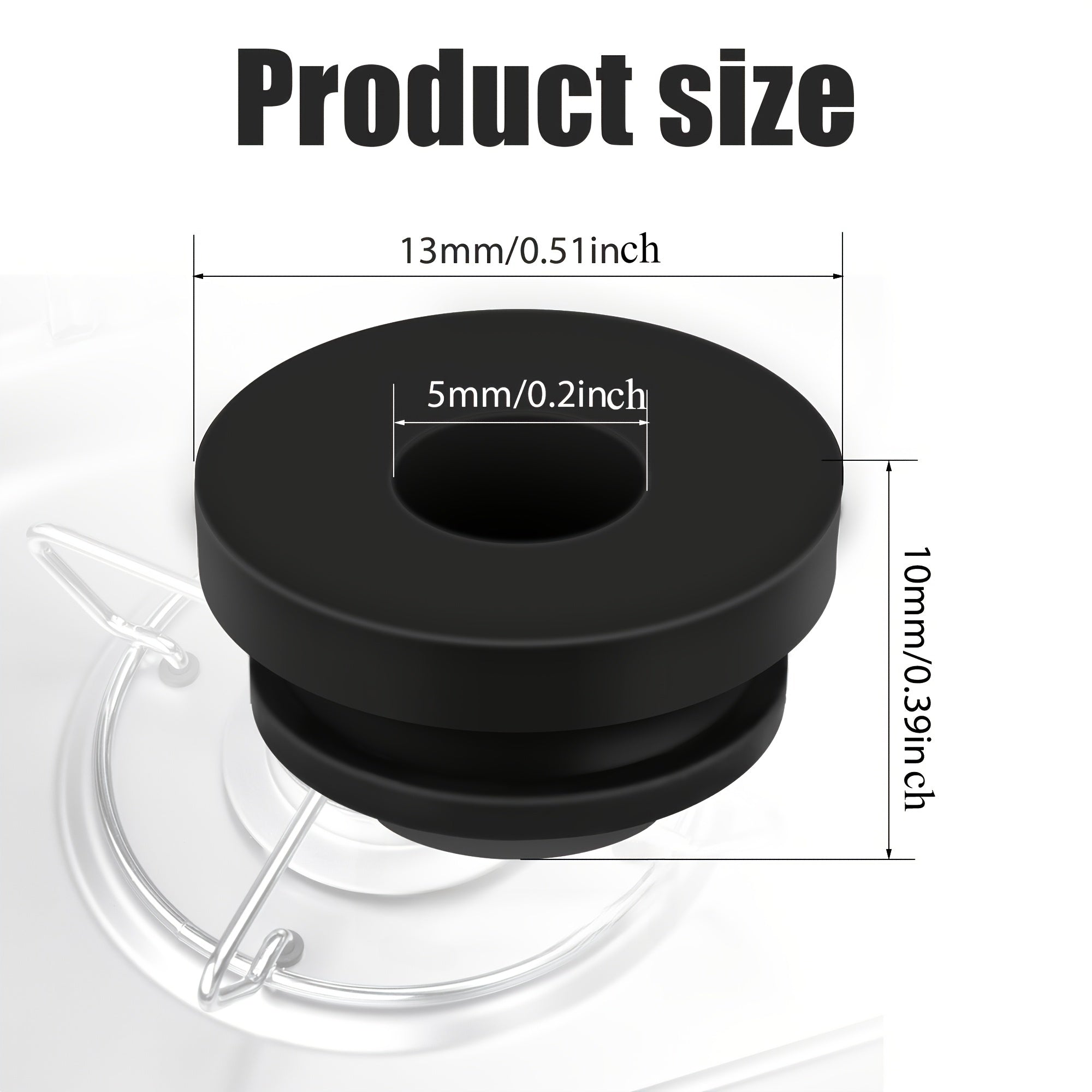 Набор из 30 силиконовых ножек для подставки под банки, прочные резиновые подкладки для предотвращения ржавчины на подставке для конфорки, нескользящие черные крышки основания, подходят для ржавых ножек плиты, кухонные гаджеты, не требующие электроэнергии.