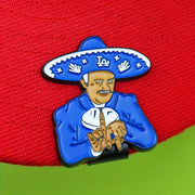 Men's Blue Zinc Alloy Hat Clip for Baseball and Mexican Caps