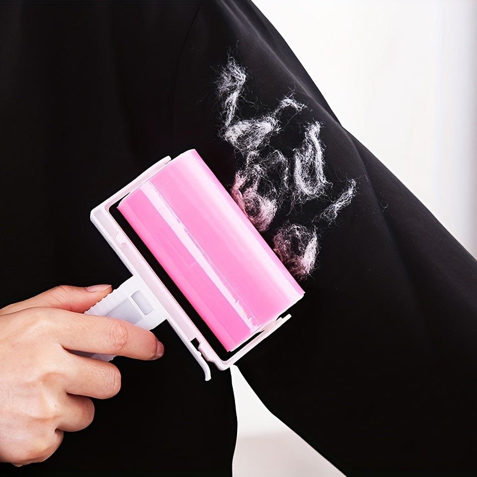 Reusable Lint Remover for Clothes and Furniture with Sticky Roller for Pet Hair Dust and Pellets