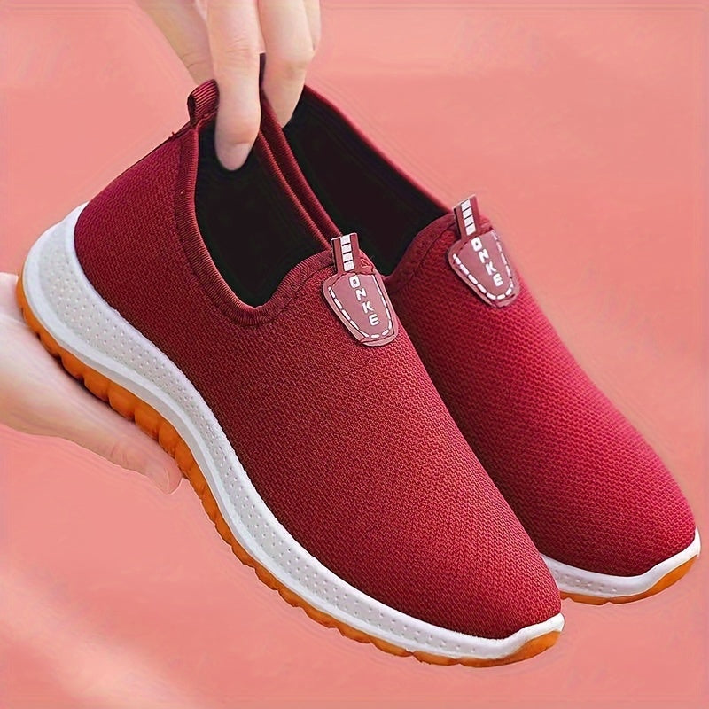Men's Breathable Fabric Slip-On Loafers Casual Summer Shoes