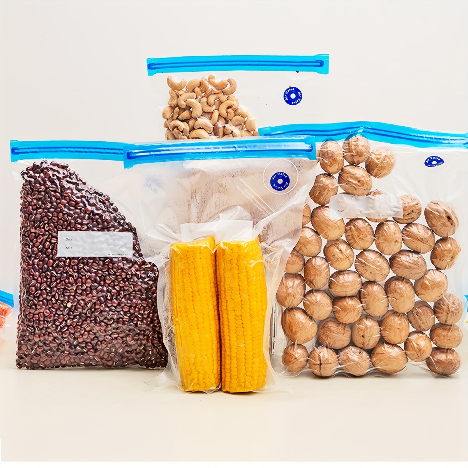 20pcs Food Vacuum Sealing Bags Set with Handheld Electric Vacuum Sealer