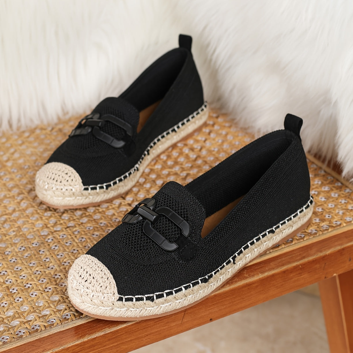 Women Slip-On Loafers All-Season Breathable Mesh Lightweight Flat Shoes
