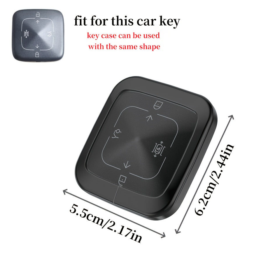 Estuche para llave de coche de aleación de aluminio CNC, ligero y duradero, protección total