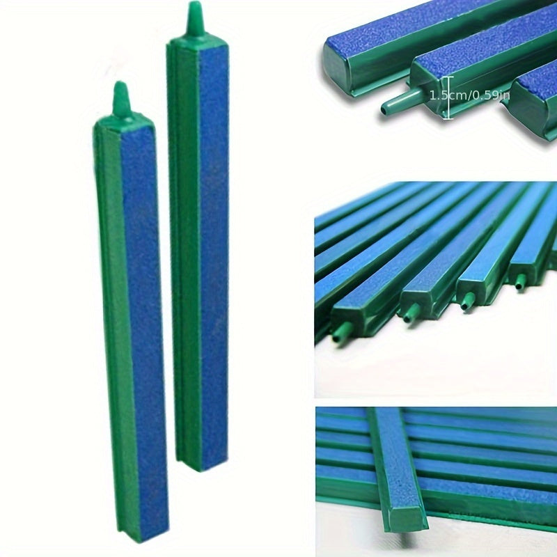 Aquarium Air Pump with Sand Stone Bubble Bar in Multiple Sizes for Fish Tank Aeration