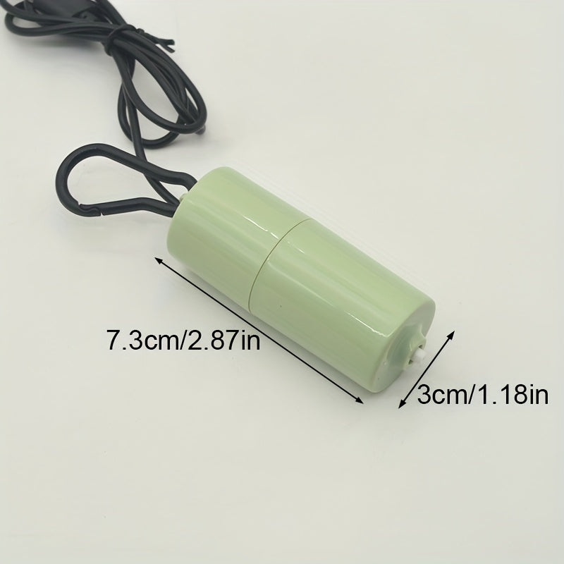 USB Aquarium Air Pump with Air Stone Silent Oxygenator for Fish Tanks in Multiple Colors