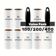 Lint Roller with 400/200/100 Sheets for Pet Hair Removal from Furniture Carpet Clothes