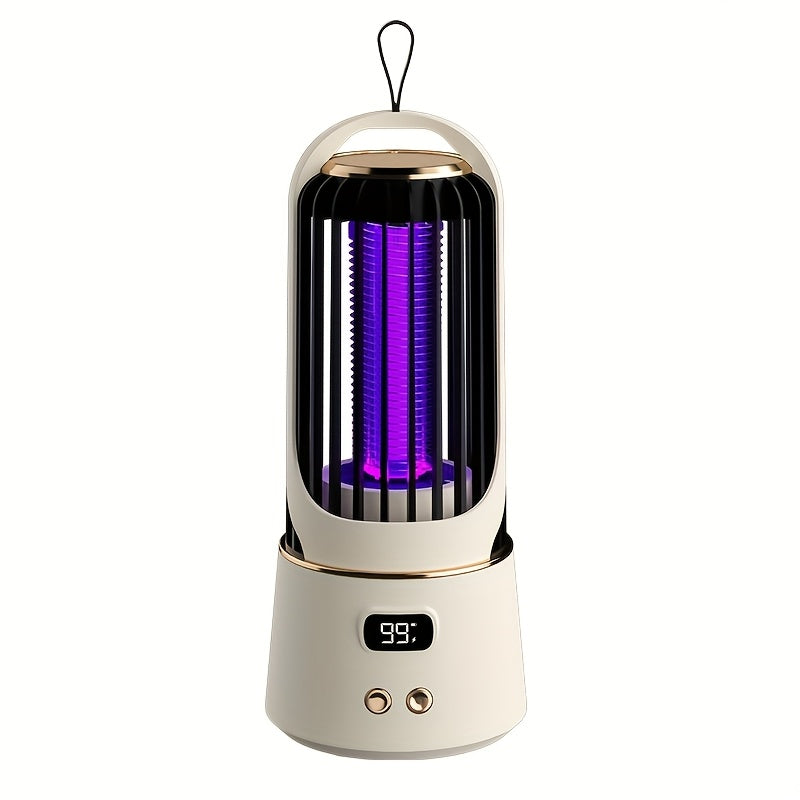 Mosquito Killer Lamp USB Rechargeable 1200mAh Battery Indoor Outdoor Camping Garden Office