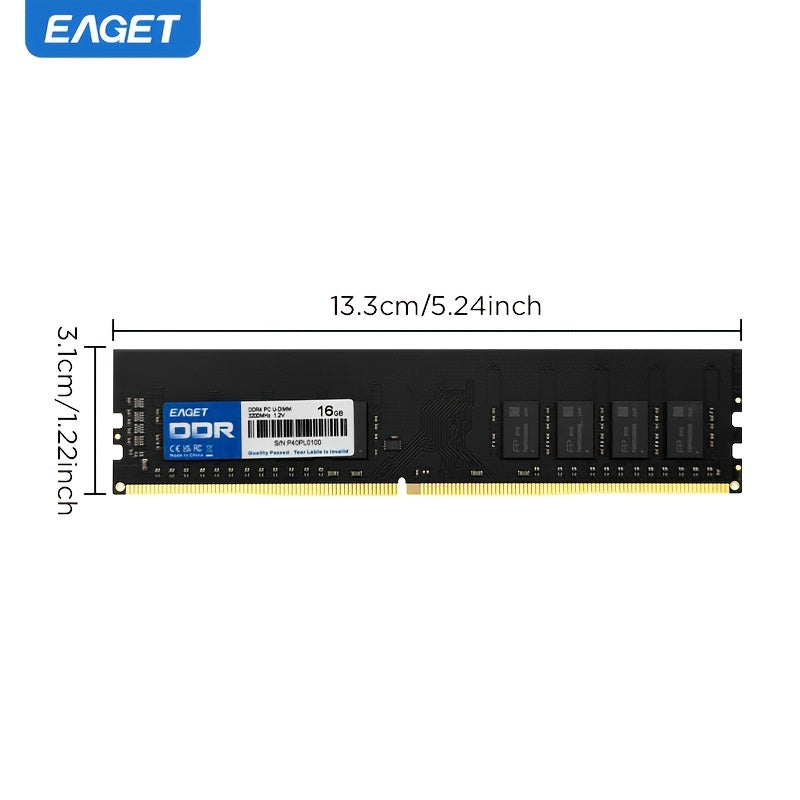 DDR4 Desktop RAM 8GB 16GB 3200MHz High Performance Memory Module for Intel AMD Systems
